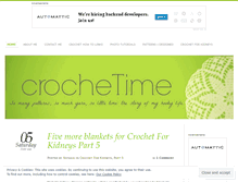 Tablet Screenshot of crochetime.net